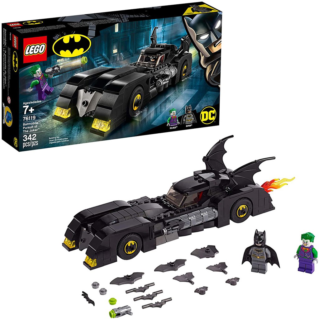 Đồ chơi LEGO DC Comics Super Heroes 76119 - Siêu Xe Batmobile đại chiến Joker