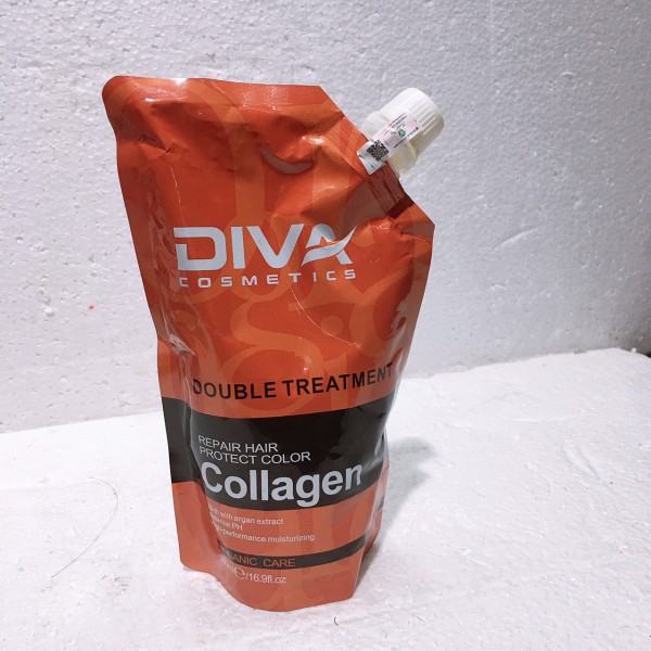 HẤP TÓC DIVA COLLAGEN SIÊU MỀM MƯỢT 500ML