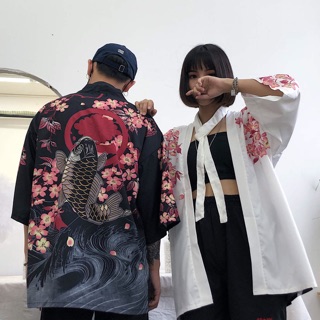 [SẴN ] Áo Kimono Thủy Ngư Nam Nữ + ảnh thật
