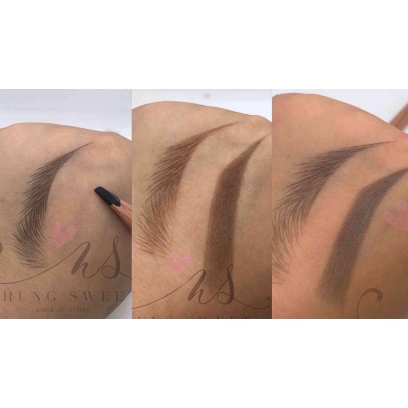 Chì Kẻ Mày lõi cứng chống thấm nước - dùng được 3 năm dù ngày nào cũng gảy k hao mòn và k đứt gãy như chì giòn mềm cũ