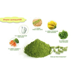 Freeship _ Combo 200gr bột chùm ngây+ 1 dầu gấc