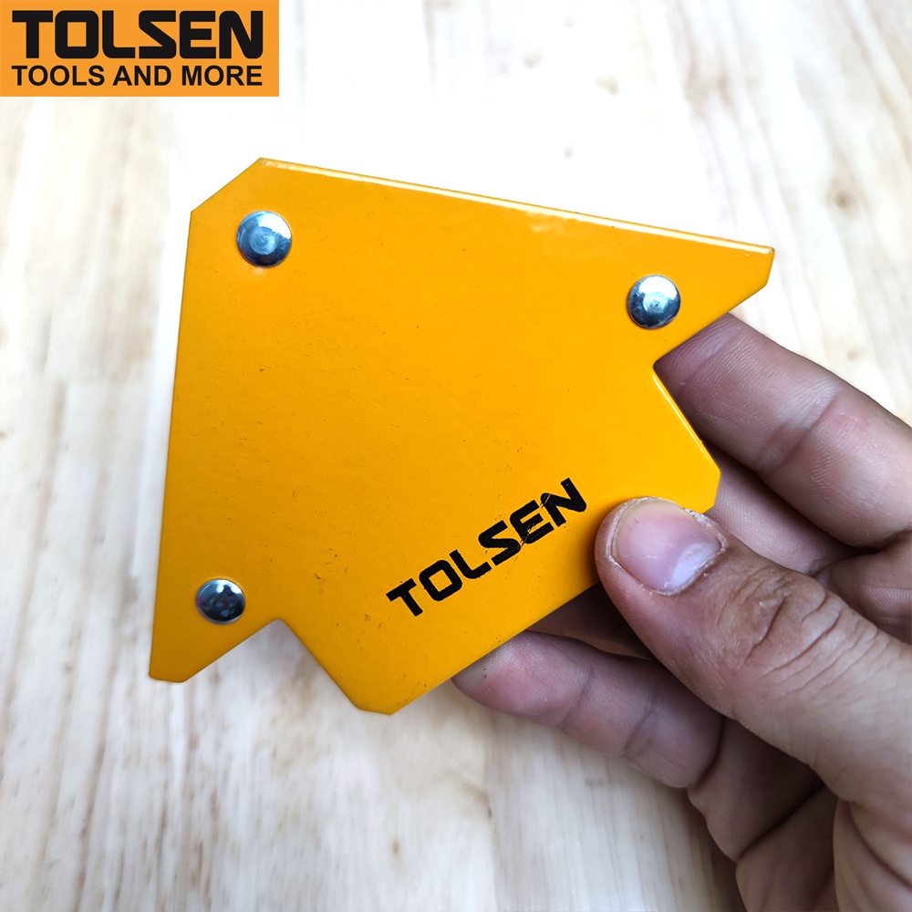 Ke góc nam châm TOLSEN 44910/44911/44912 giúp cố định khung sắt