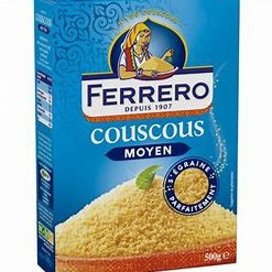 COUSCOUS HẠT VỪA HOẶC NHỎ MOYEN FIN PHÁP HIỆU FERRERO 500G/1kg