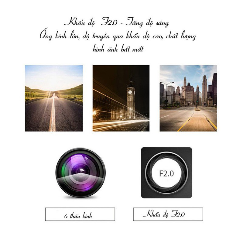 [ COMBO 5 ] Camera hành trình ô tô 3 mắt camera riêng, màn hình 4 inh full HD 1080 | BigBuy360 - bigbuy360.vn