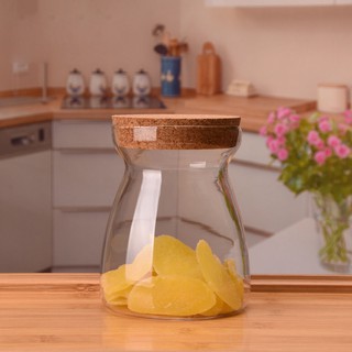 Lọ / Hũ thủy tinh borosilicate nắp nút bấc 550ml ThaiDecor.VN