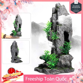 Đá Non Bộ Mini Trang Trí Bể Cá Nhiều Mẫu Lựa Chọn Tiểu Cảnh Trang Trí, Mô Hình Trang Trí Bể Cá
