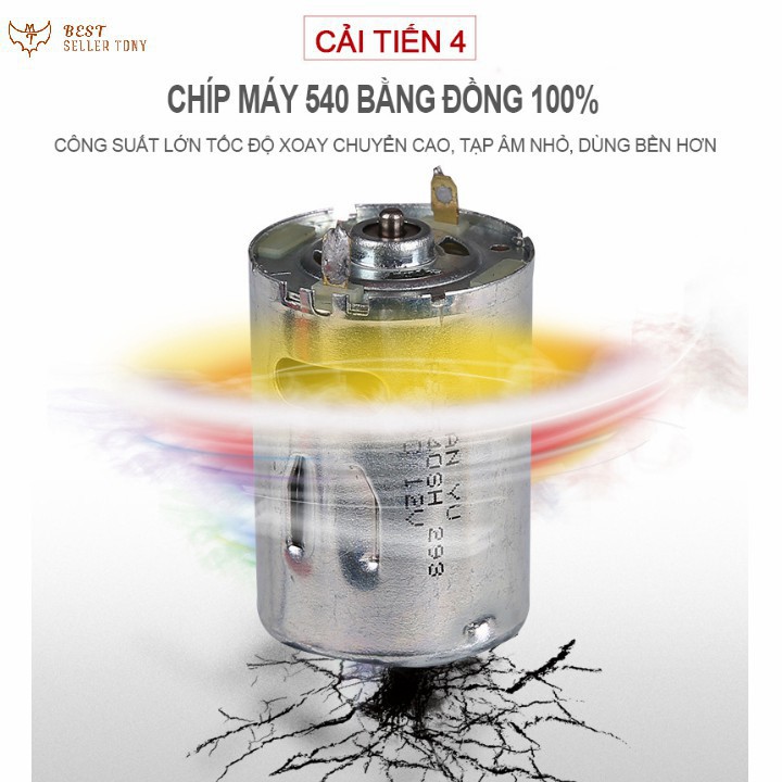 Máy đánh bóng xe hơi cầm tay mini 12V - Best Seller Tony