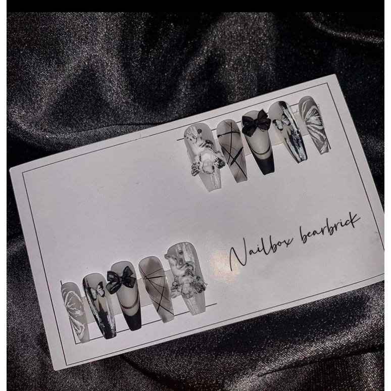 nailbox mẫu charm thiên thần