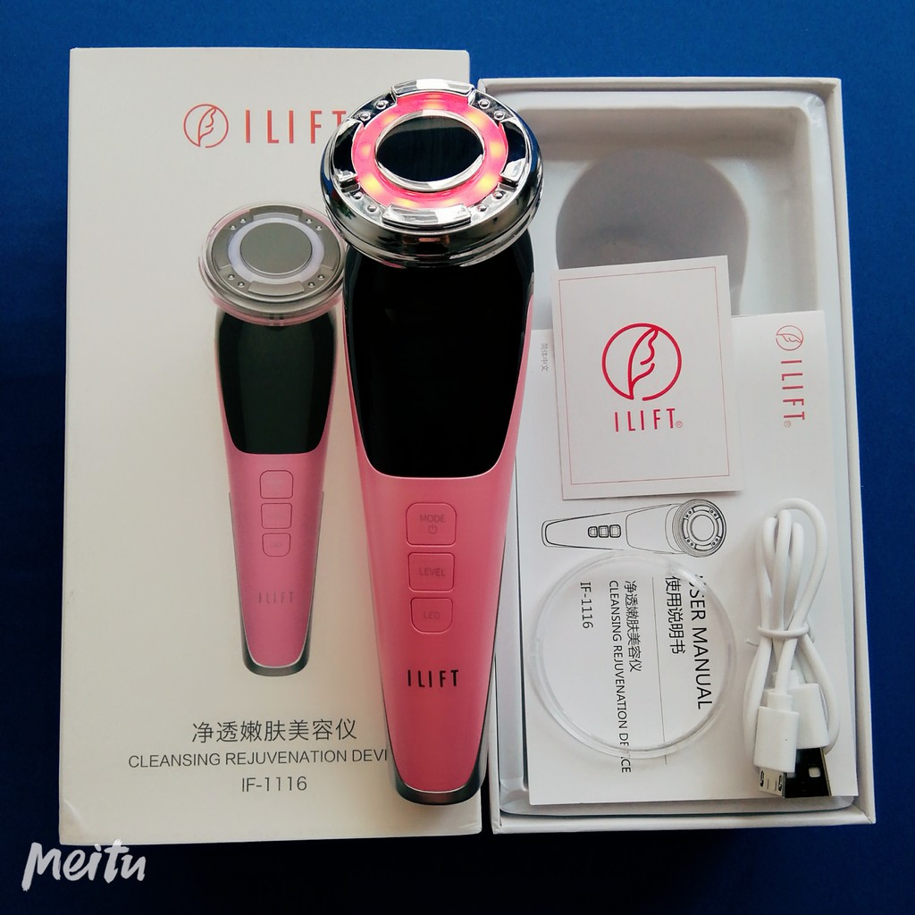 Máy di tinh chất nóng lạnh chăm sóc da ILIFT trị liệu ánh sáng sinh học (IL-1116) hàng mới về 🍓 | BigBuy360 - bigbuy360.vn