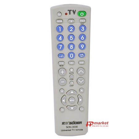 REMOTE TIVI SUOER SON-303E- ĐA NĂNG DÙNG ĐƯỢC TẤT CẢ TIVI