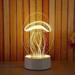 Đèn Led 3d Để Bàn Trang Trí Kiểu Dáng 3d Sáng Tạo