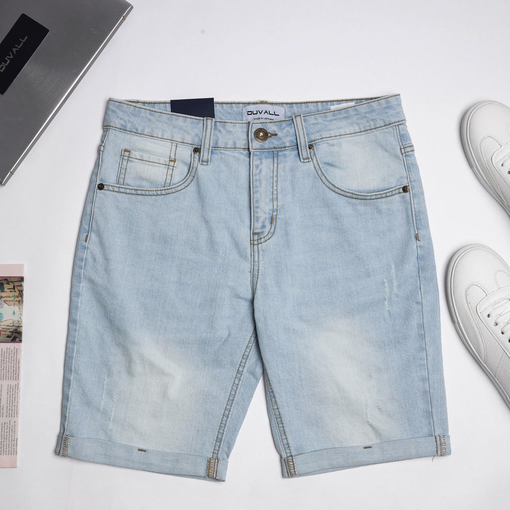 Quần short nam Duvall, quần short jean cao cấp QSJ