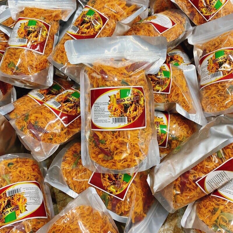 500g KHÔ GÀ LÁ CHANH [cam kết rất ngon thơm ngon từng sợi] | BigBuy360 - bigbuy360.vn