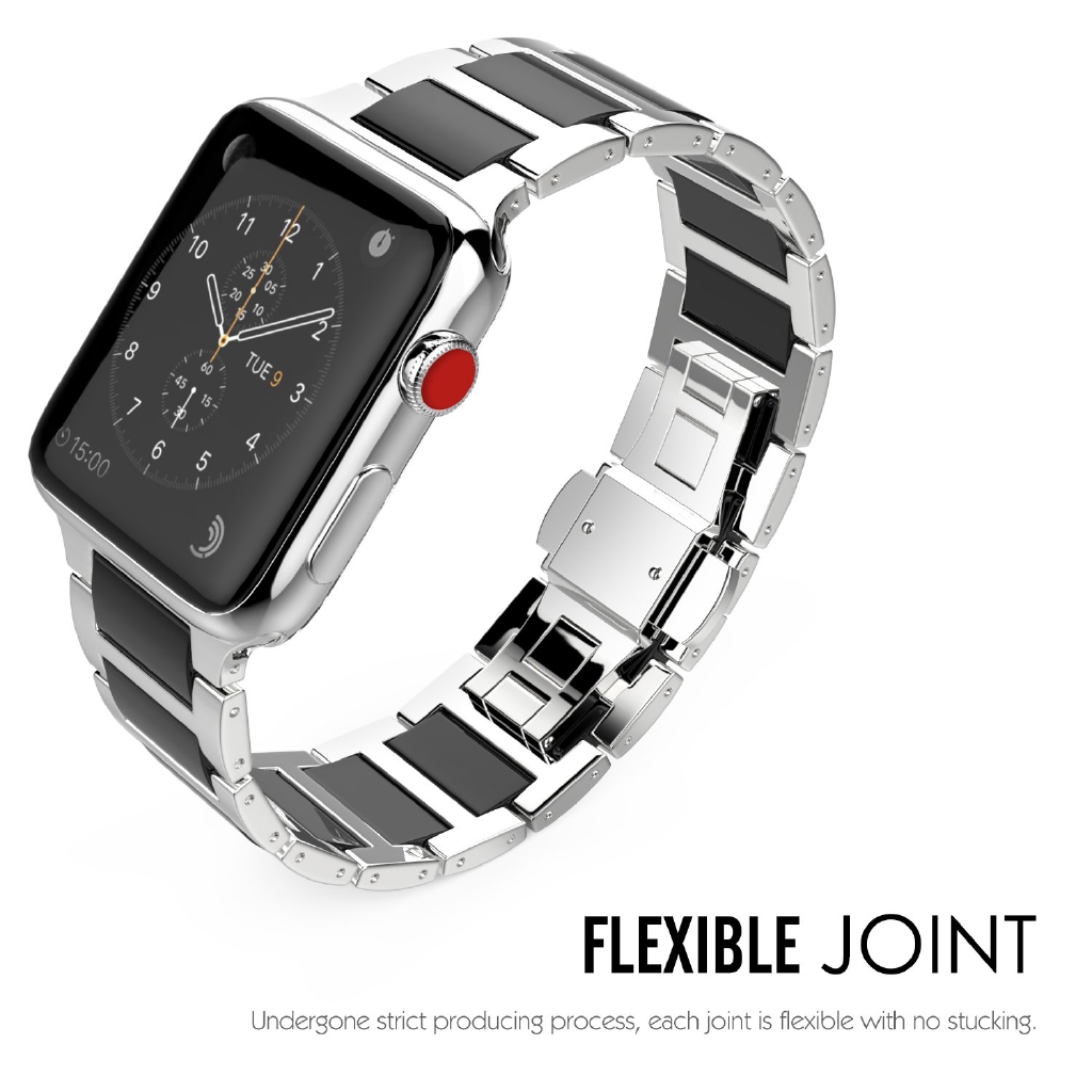 Dây Đeo Bằng Gốm Cho Đồng Hồ Thông Minh Apple Watch Ultra series 49mm 8 7 6 5 4 3 2 1 iWatch 45mm 41mm 44mm 40mm 42mm 38mm