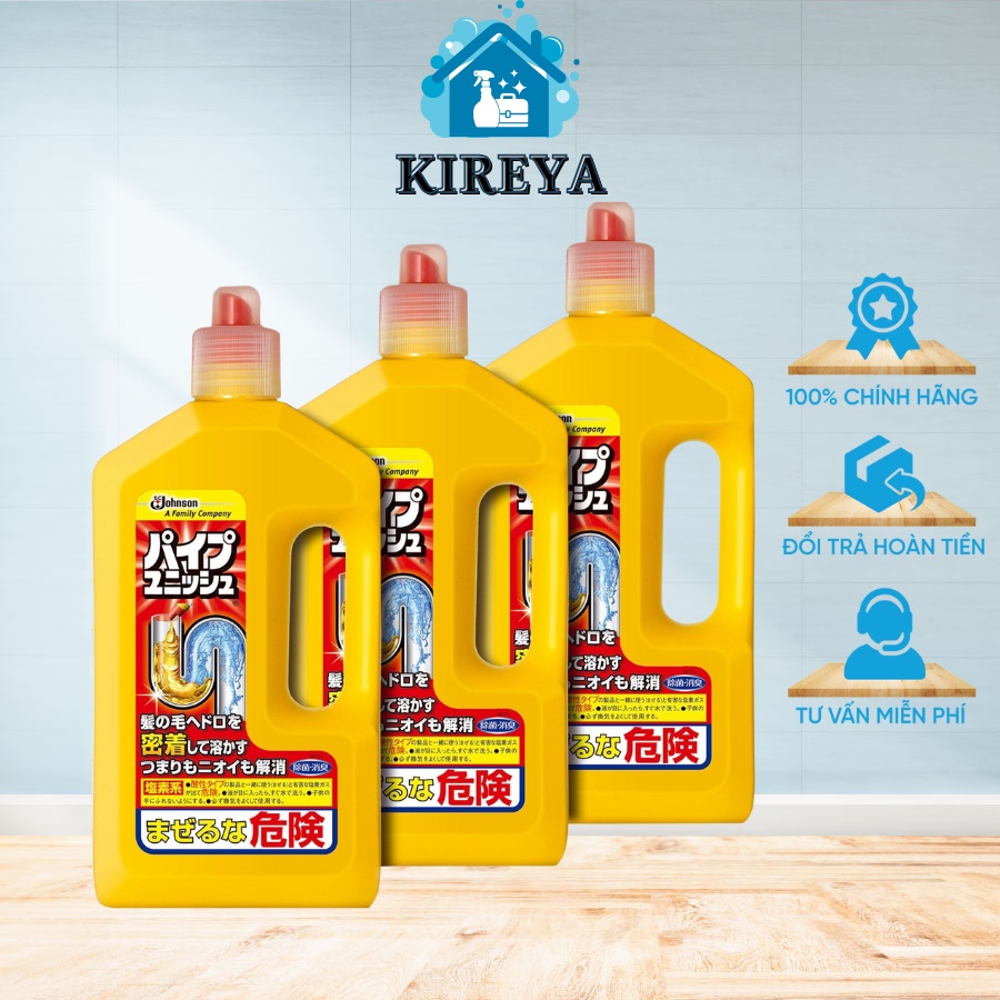 Dung dịch thông cống Rocket 800g Nhật Bản kireya
