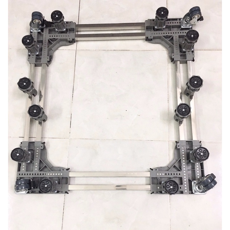 🍎HÀNG NHẬP KHẨU🍎CHÂN TỦ LẠNH 2 CÁNH CỠ LỚN 12 TRỤ-4BÁNH XE ĐÔI