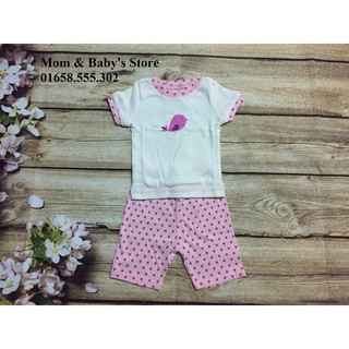 Bộ Pijama Lullaby cộc tay bé gái