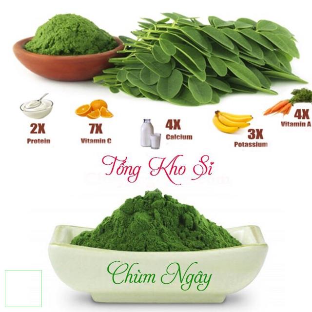 500gr Bột Chùm Ngây giảm mụn nám tàn nhang
