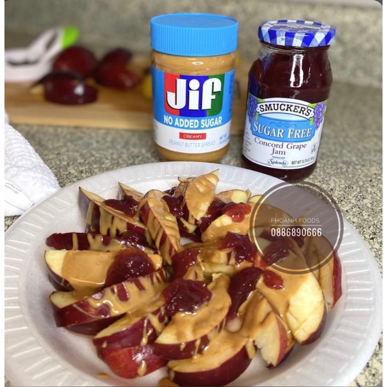 Bơ đậu phộng không đường Jif