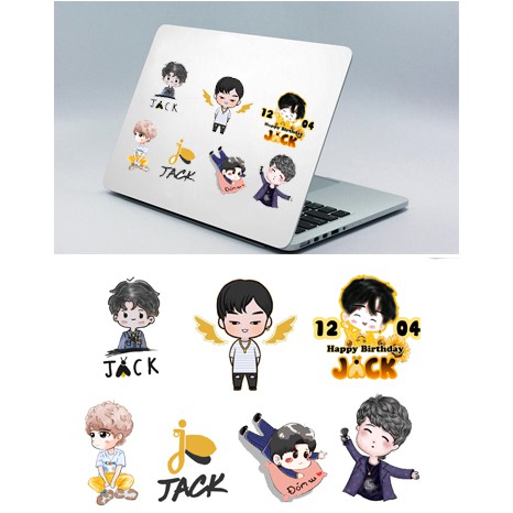 Sticker jack A3 S30T7 chống thấm nước decal sticker j97 dán laptop mũ bảo hiểm xe sticker cao cấp chủ đề