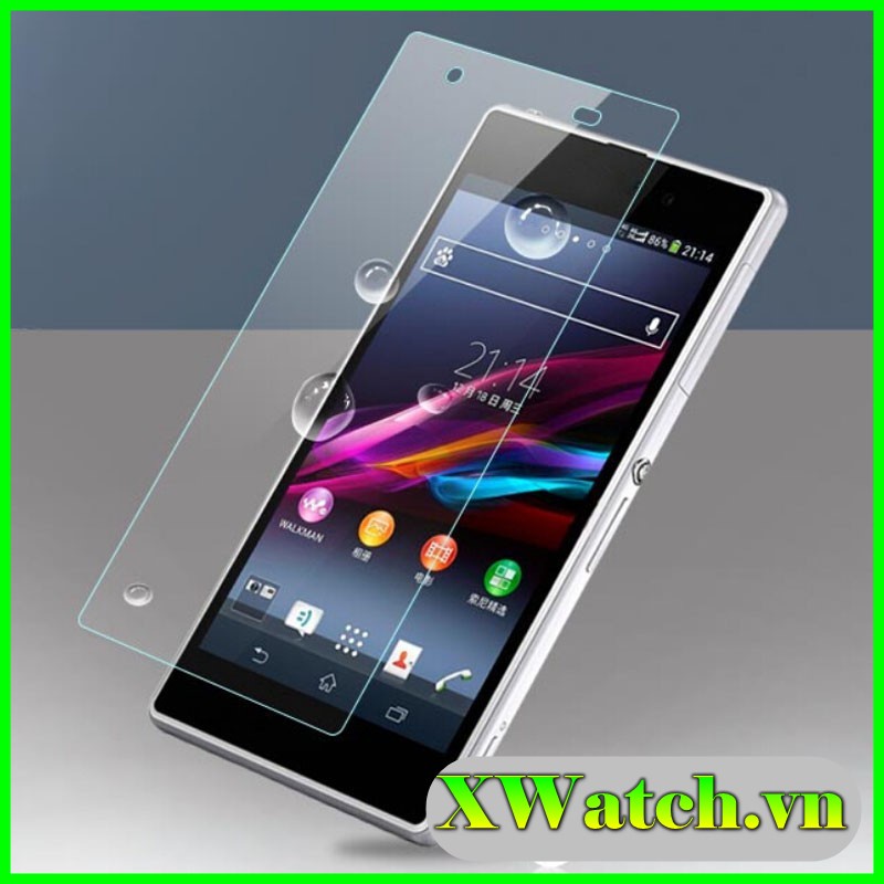 Kính cường lực bảo vệ màn hình Sony XA1 XA1 Ultra Z2 Z4 XA2 XA2 ultra Z5 Xperia XA Ultra Z1 XZ XZ Plus XZ1 trong suốt