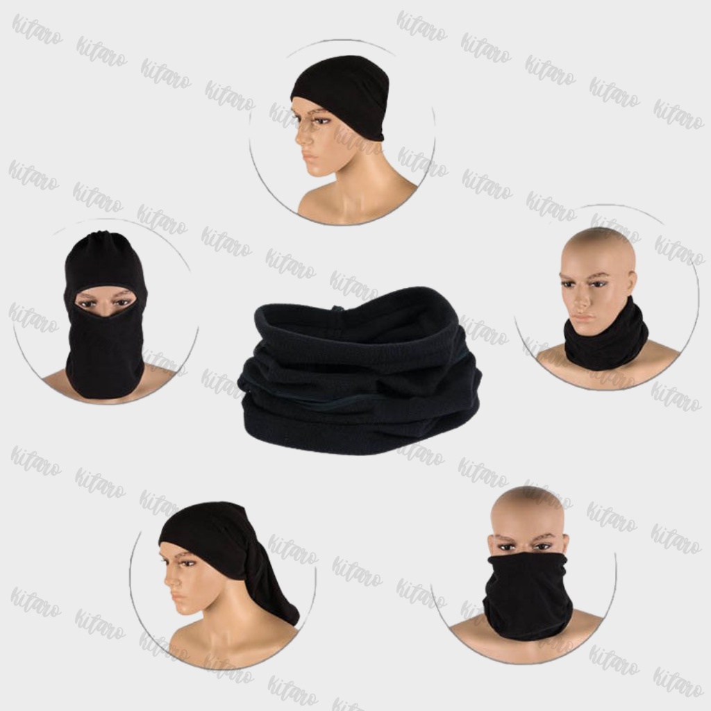 Khăn trùm đầu ninja - khăn đa năng chống nắng đi phượt, chống bụi cao cấp Fuchs Silkolene