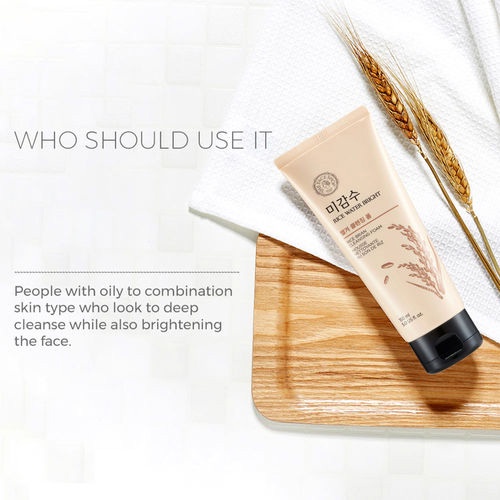 Sữa rửa mặt tạo bọt The Face Shop 150ml giúp da trắng sáng hiệu quả