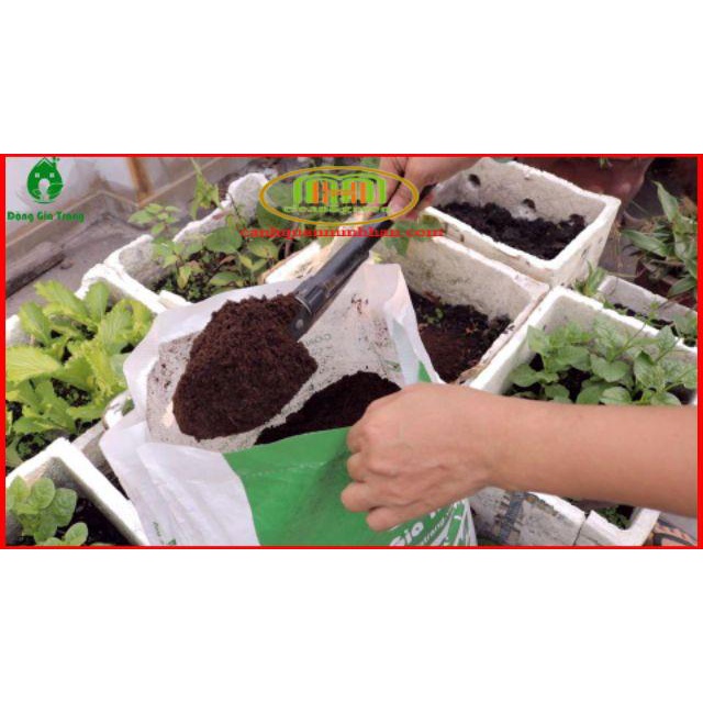 2kg phân trùn quế S-FARM trồng rau sạch cho nhà phố
