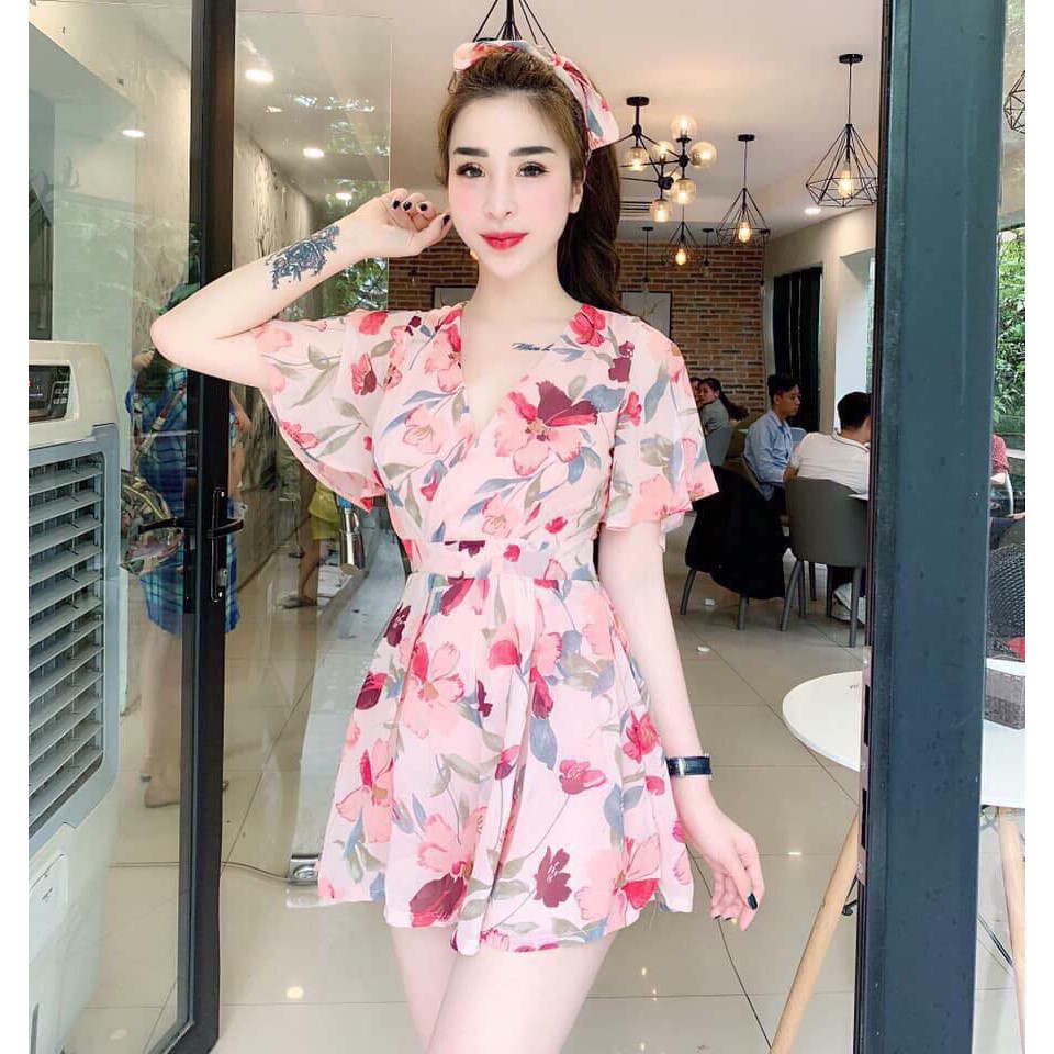 Jum Hoa Cổ V Cực Đẹp ( Kèm Băng Đô )