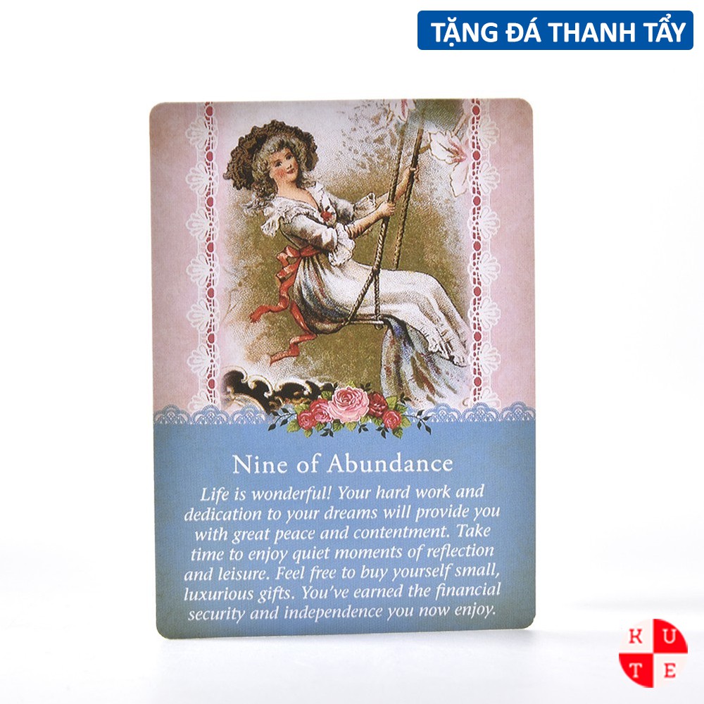 Bài Tarot Guardian Angel 78 Lá Bài Tặng Đá Thanh Tẩy C6