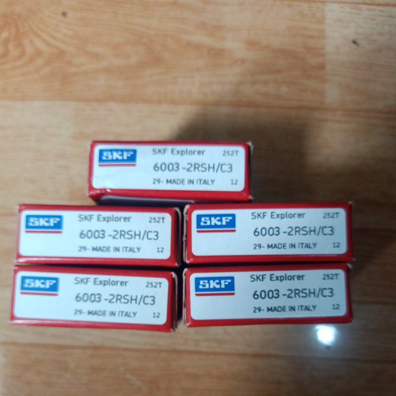 Vòng Bi 6003 2RSH / C3 SKF (Vỏ Cao Su 2 Mặt)
