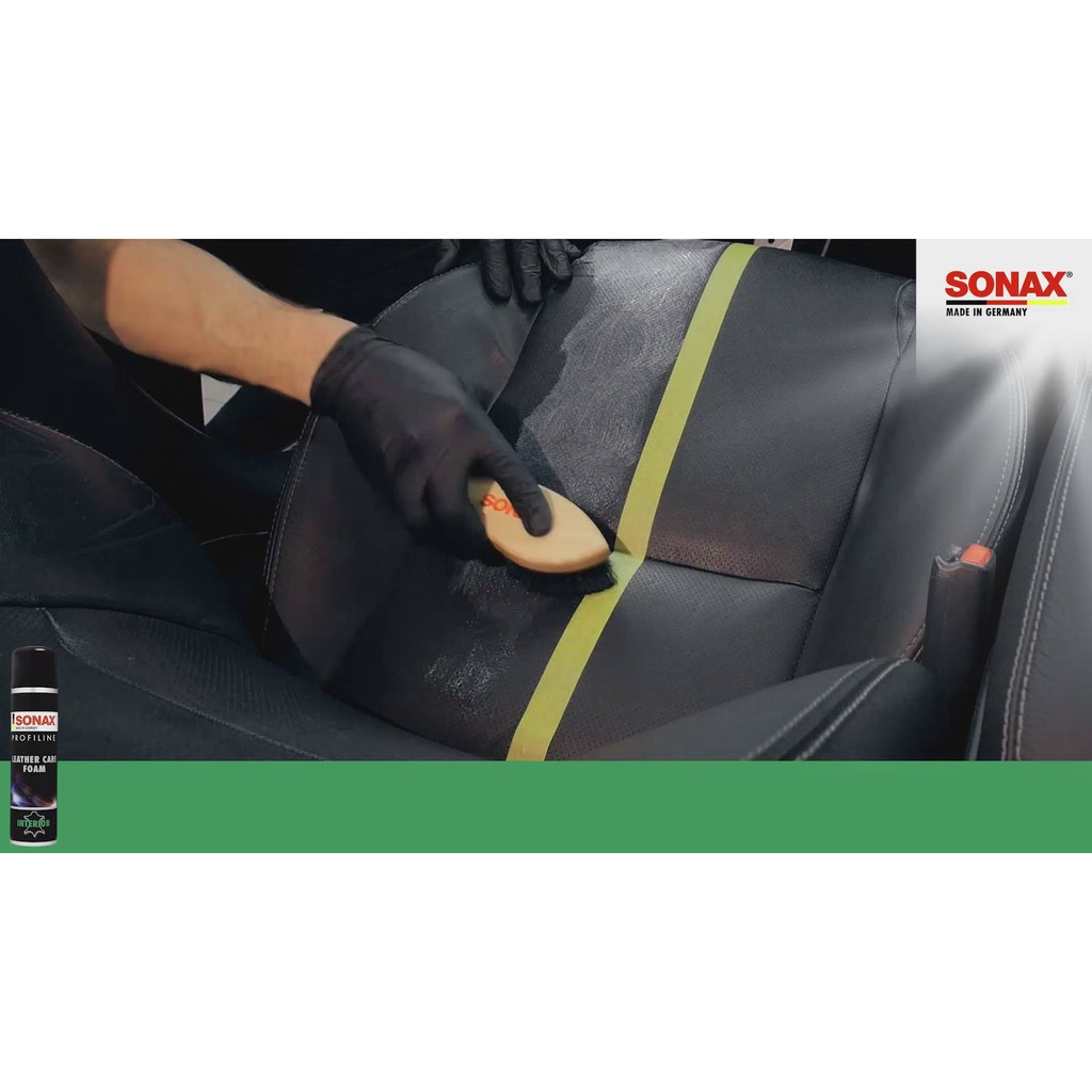 Bàn chải vệ sinh nội thất ô tô SONAX Leather Brush 416741