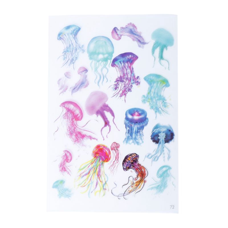 Nhãn dán nhiều kiểu dáng dễ thương dùng trang trí thủ công DIY