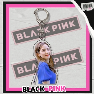 Móc khóa hai mặt hình Blackpink Jisoo bằng acrylic