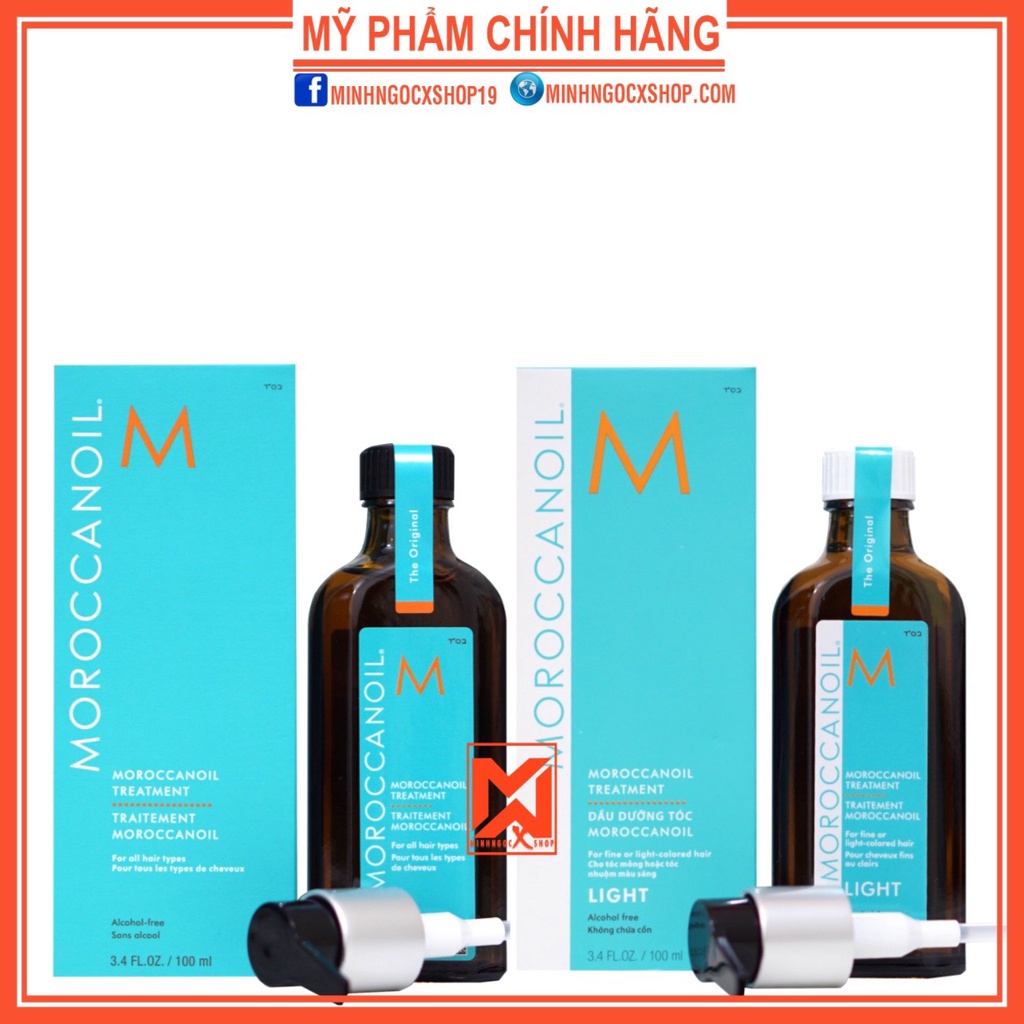 Tinh Dầu Dưỡng Tóc MOROCCANOIL TREAMTENT Đủ Size 10-15ML-25ML-100ML-125ML-200ML | Hàng Chính Hãng