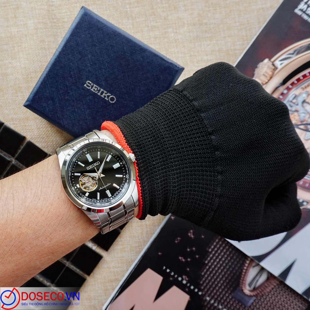 Đồng Hồ Nam Chính Hãng Seiko 5 Cơ Automatic SCVE053 Dây Kim Loại Cao Cấp Kính Khoáng Cứng Chống Va Đập SK30