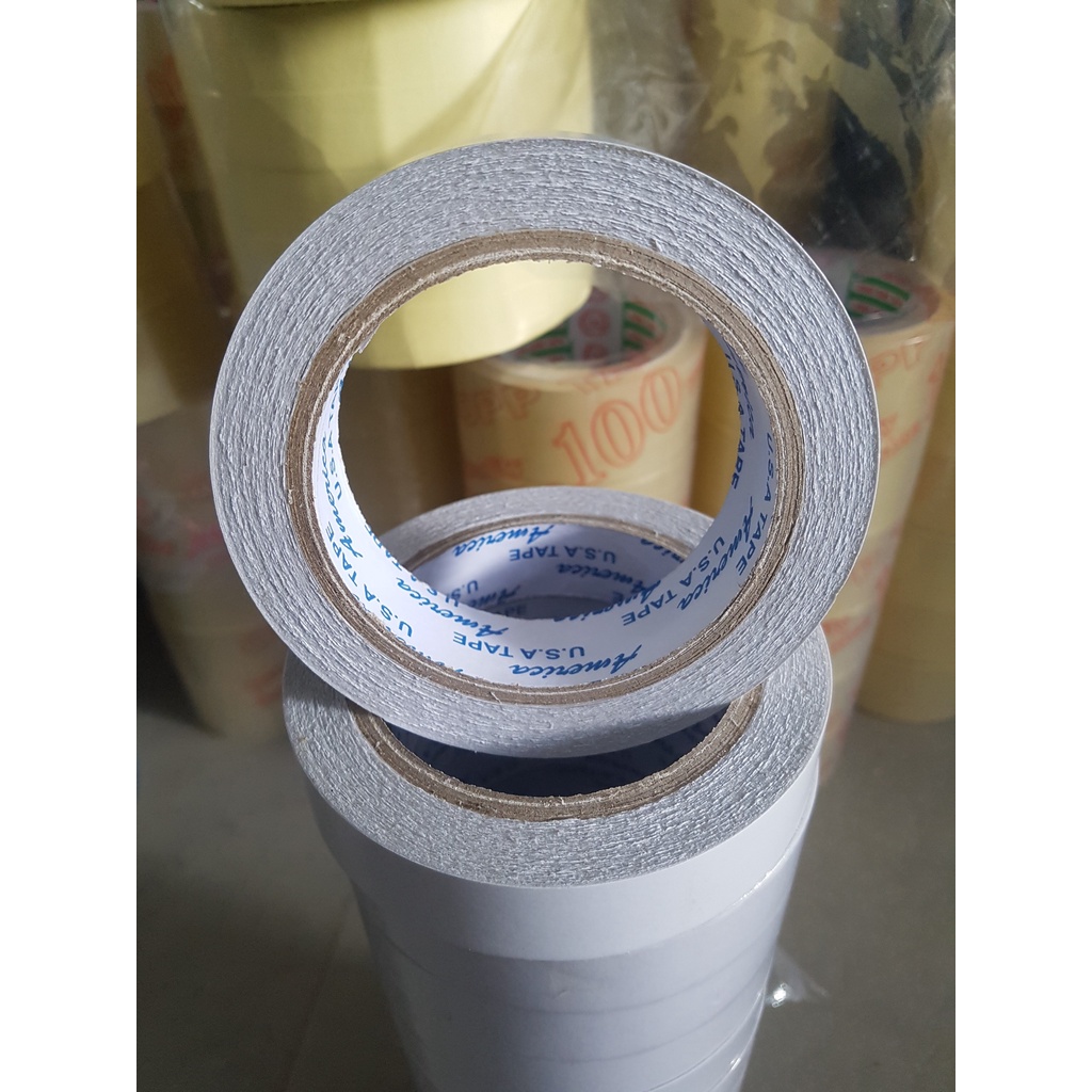 Băng keo trong, đục 100 200yard, băng keo xốp, giấy, alu