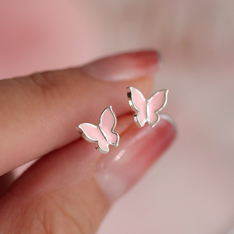 Hoa tai hình bướm thiết kế nhỏ xinh thời trang cho nữ