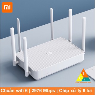 [Mã SKAMCLU9 giảm 10% đơn 100K] Bộ phát wifi Router Wifi Redmi AX6 hỗ trợ Wifi 6 - Mesh - 248 thiết bị - 2976Mbps