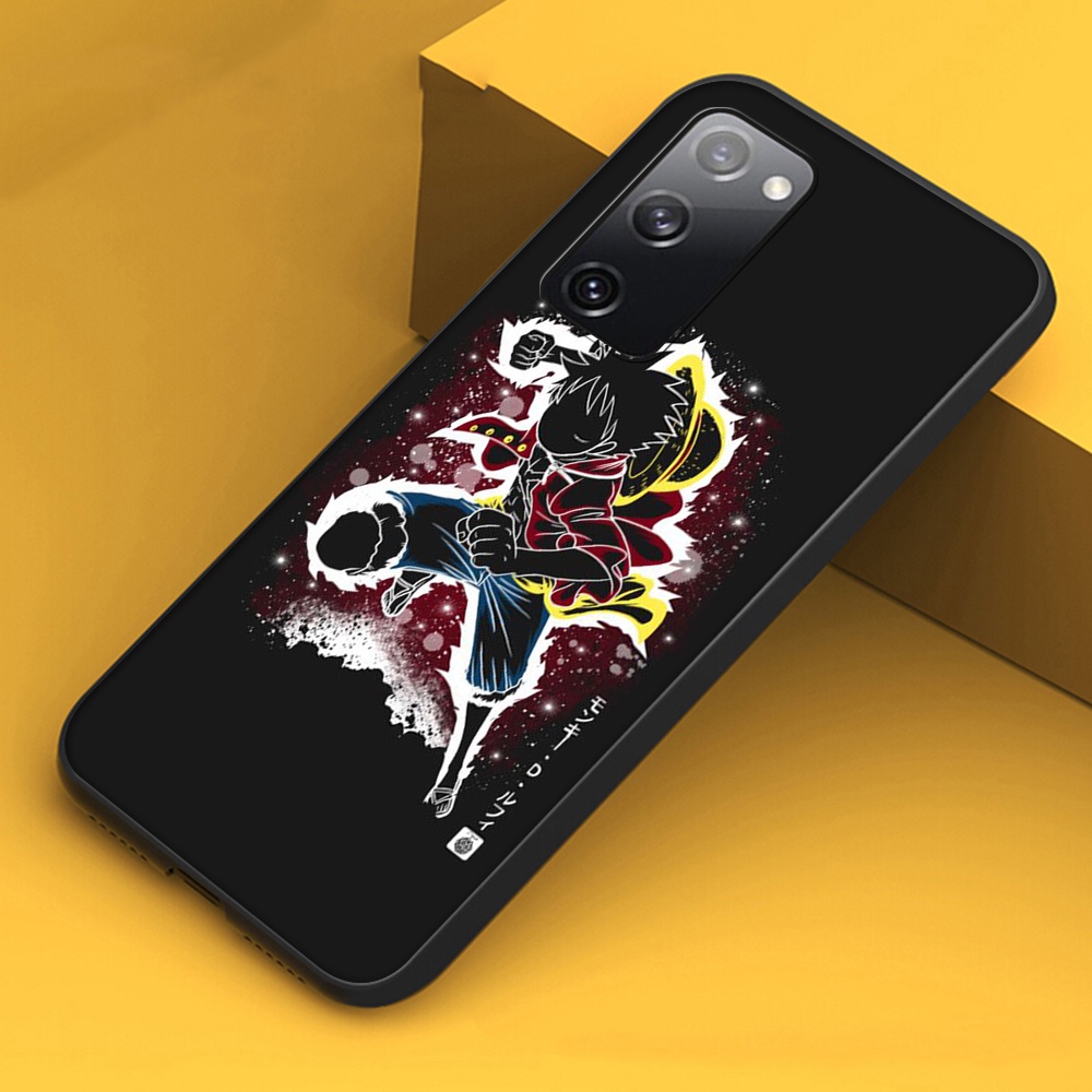 Samsung Ốp Điện Thoại tpu Silicon Mềm Màu Đen Hình one piece sl35 Cho Samsunggalaxy a11 m11 a12 a31 a41 a21s