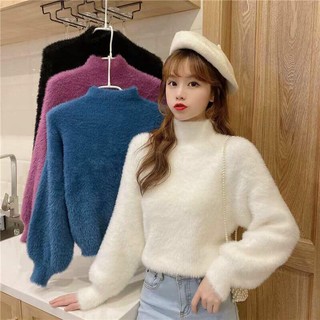 Áo len lông thỏ siêu xinh - kèm ảnh video thật