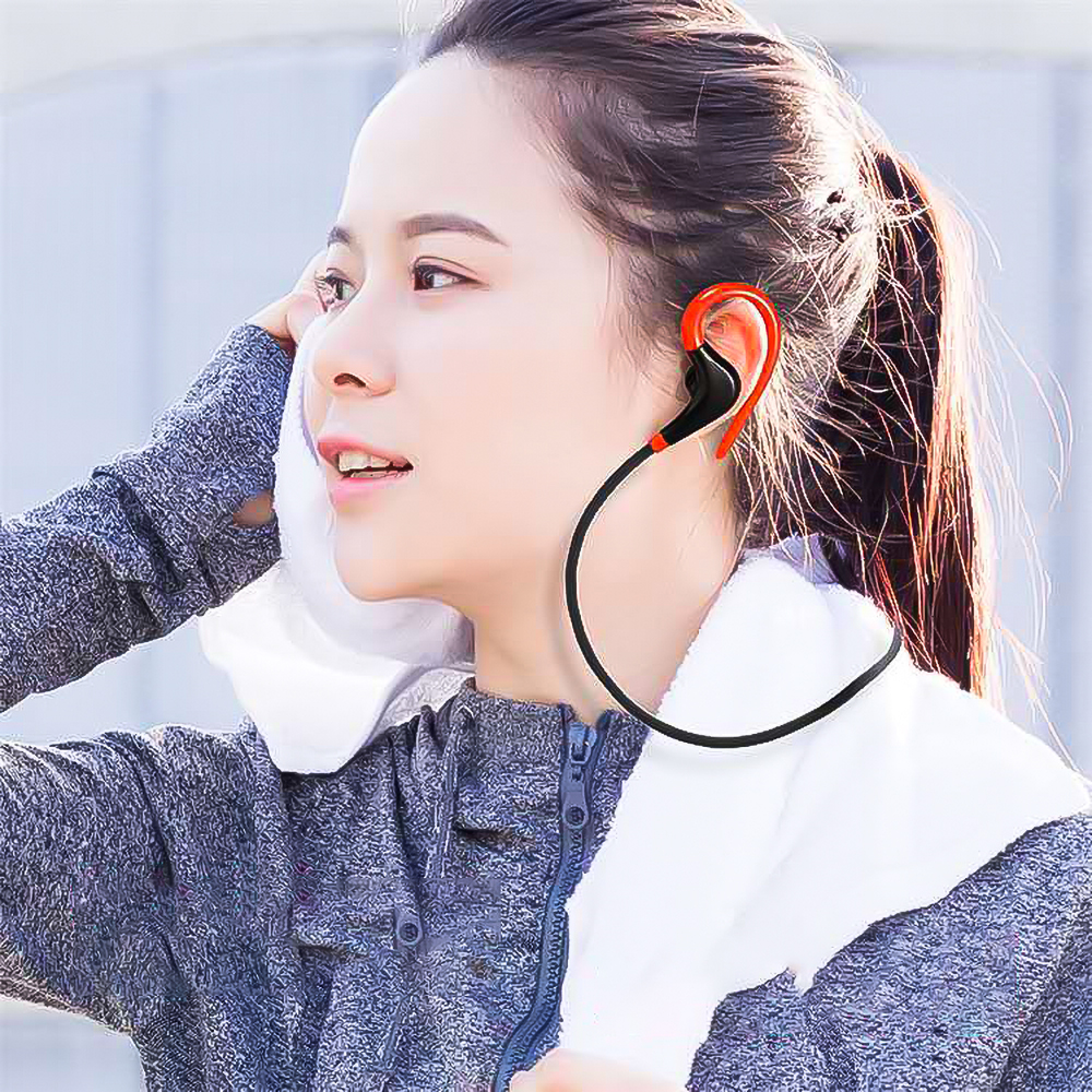 Tai Nghe Bluetooth 4.1 Móc Vành Tai Chống Ồn Tích Hợp Mic