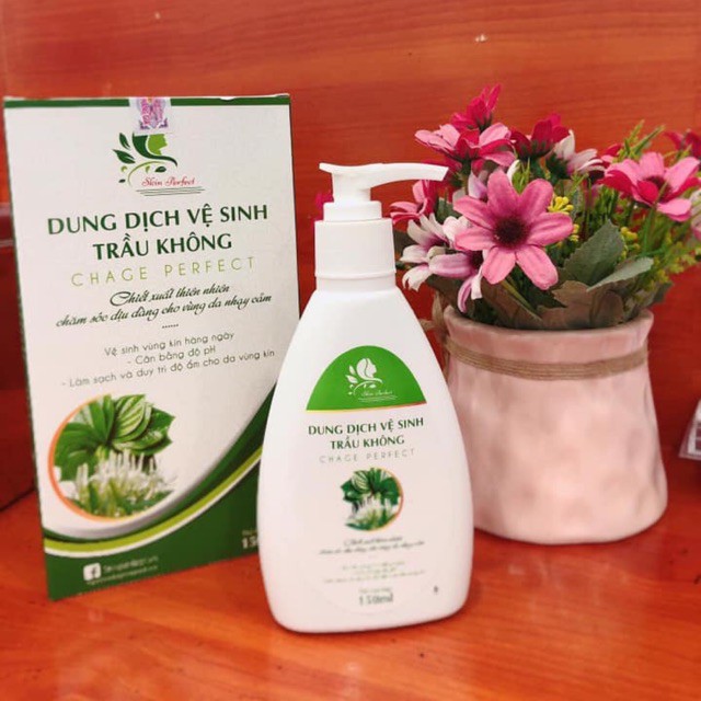 Dung Dịch Vệ Sinh Trầu Không Skin Perfect + Tặng quà