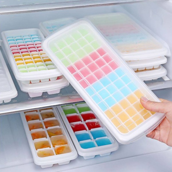 Khay làm đá, khay trữ đông đồ ăn dặm cho bé cao cấp Ice Tray Inomata Nhật Bản