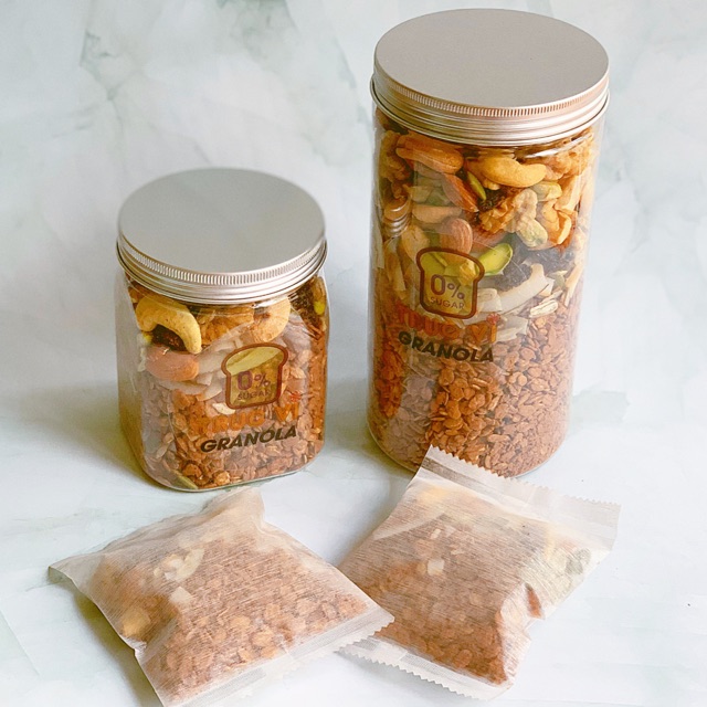 [Mã GROSALE2703 giảm 8% đơn 250K] Granola ngũ cốc yến mạch vị cacao dành cho người ăn kiêng, eat clean