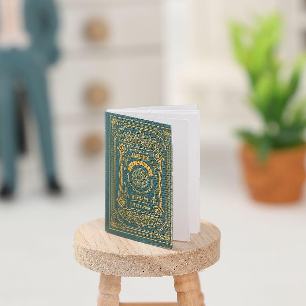 Sổ Tay Mini Tỉ Lệ 1: 12 Dùng Trang Trí Nhà Búp Bê