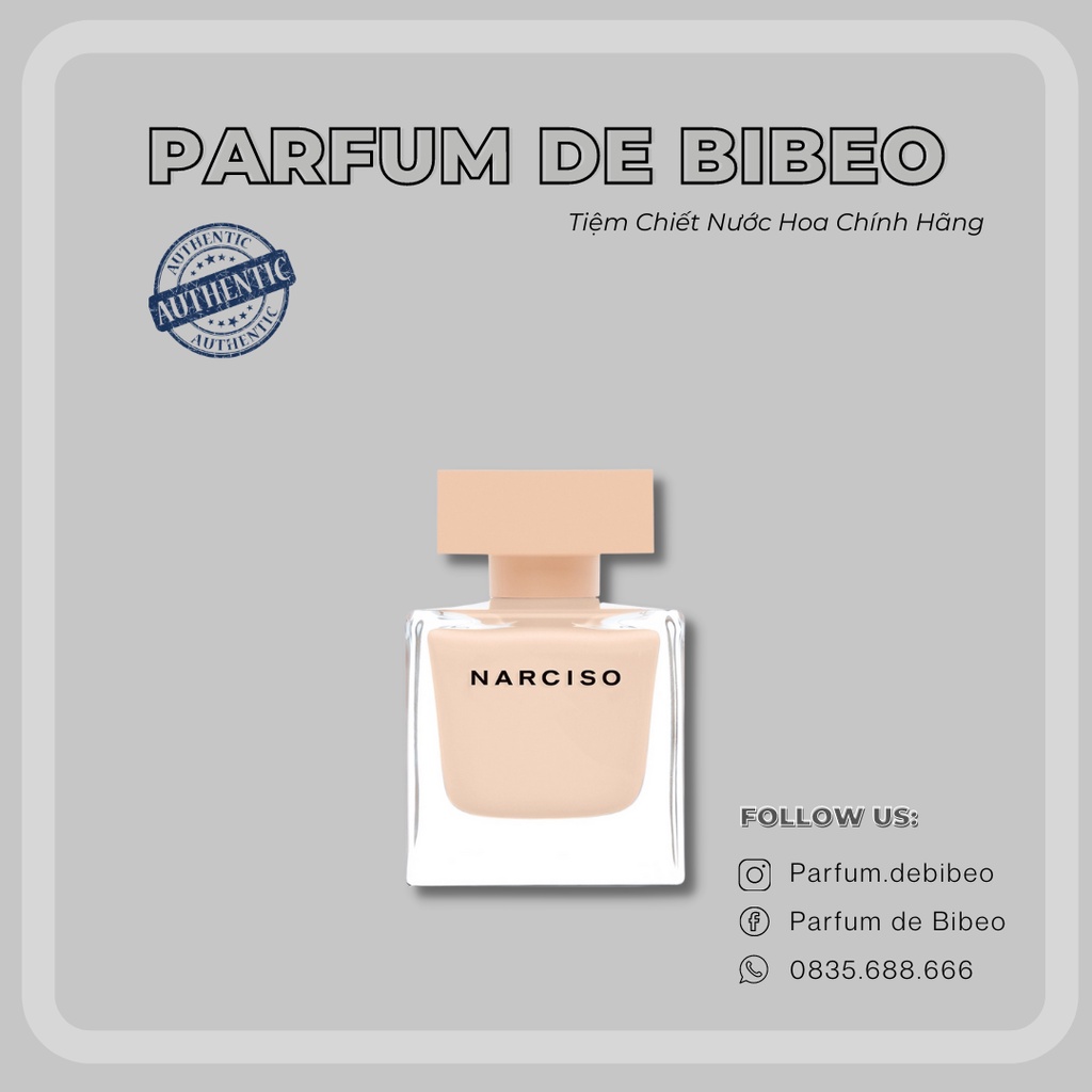 Parfum de Bibeo-Nước hoa thử Nar Poudree