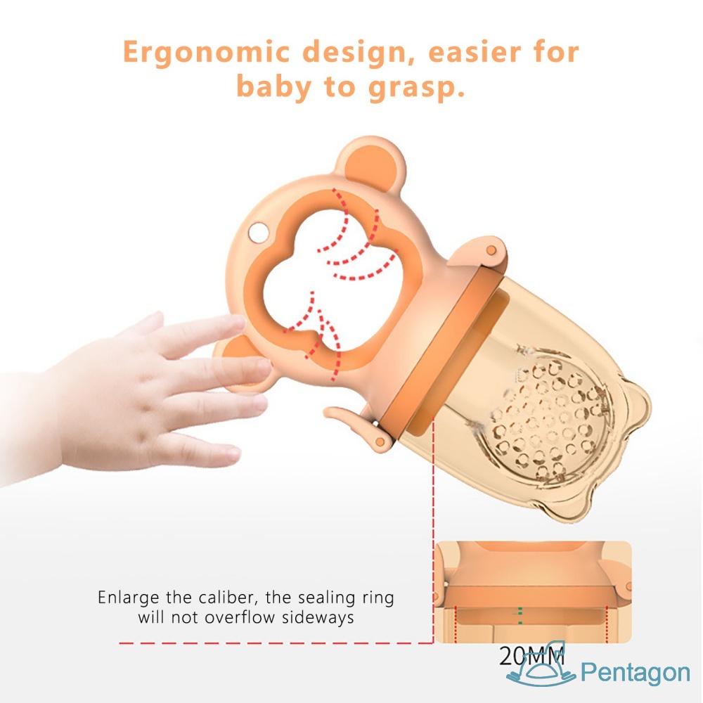 Núm Ti Giả Tập Ăn Dặm Cho Bé