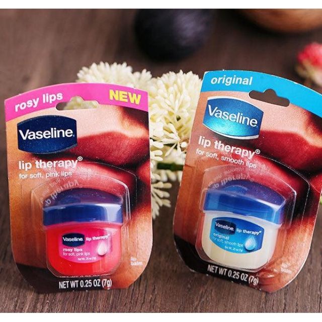 Son dưỡng môi vasaline, dưỡng ẩm, mờ thâm, căng móng, chống khô và nứt nẻ môi