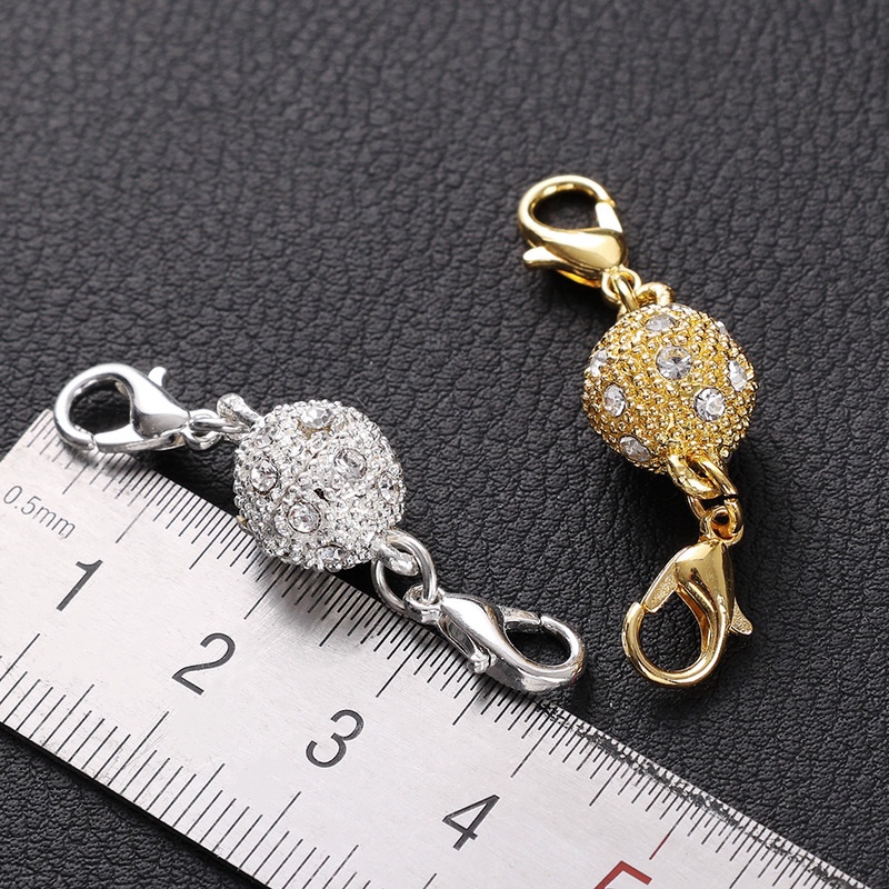 Khóa Cài Từ Tính 10Mm Dùng Để Làm Trang Sức Tiện Lợi